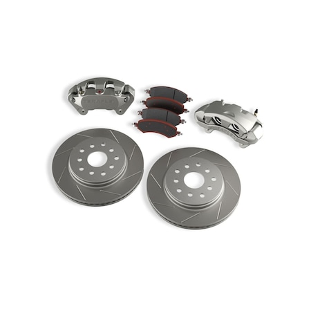 Teraflex BIG BRAKE KIT JK FRONT COMPLETE, BIG CALIPERS, SLOTTED ROTORS 13.3IN 4303420